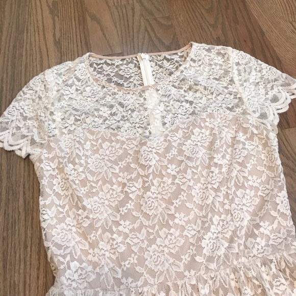 White lace dress - Picture 6 of 8